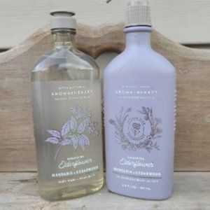 Bath and Body Works Elderflower Body Wash and Lotion Set
